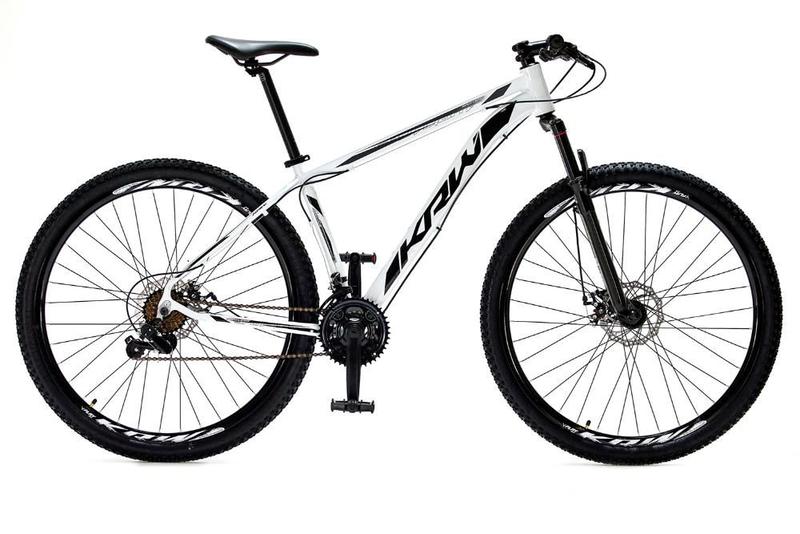 Imagem de Bicicleta Aro 29 Krw Alumínio Shimano 21 Velocidades Freio a Disco Suspensão MountainBike S6