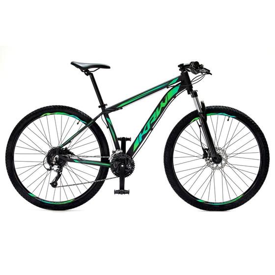 Bicicleta Krw Sx49 Aro 29 Susp. Dianteira 27 Marchas - Preto/verde