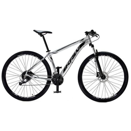 Bicicleta Krw Sx21 Aro 29 Susp. Dianteira 24 Marchas - Prata/preto