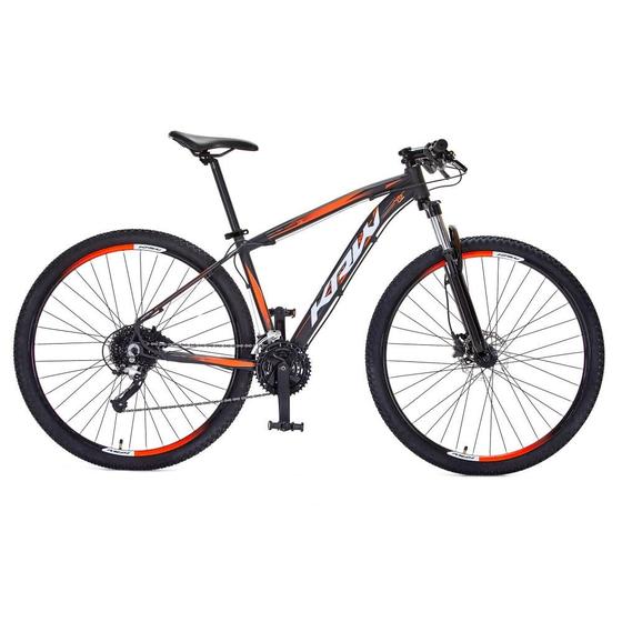 Bicicleta Krw Sx11 Aro 29 Susp. Dianteira 27 Marchas - Laranja/preto