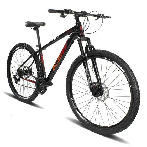 Imagem de Bicicleta Aro 29 Ksw  XLT 100 Câmbios Shimano 21v Freio a Disco Alumínio