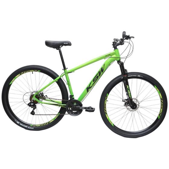 Imagem de Bicicleta Aro 29 Ksw Xlt 21v Cambios Shimano