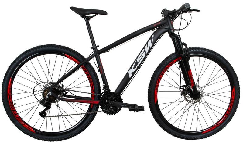 Imagem de Bicicleta Aro 29 Ksw Xlt  Aluminio 21v Cambios Index