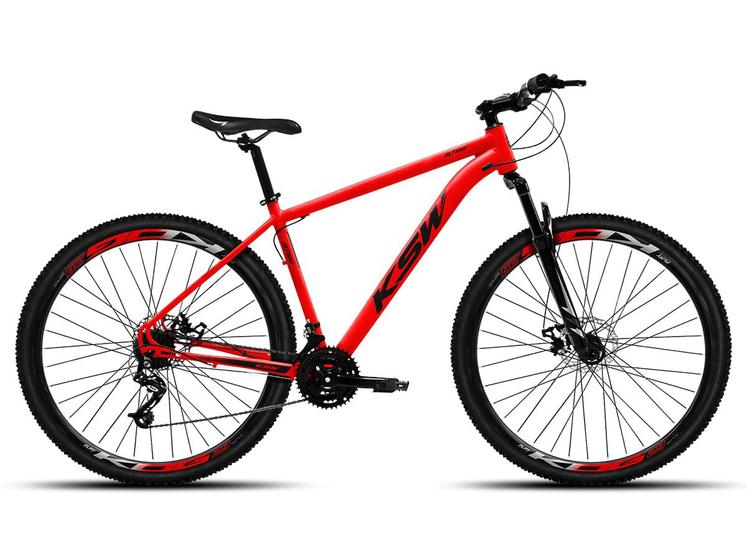 Imagem de Bicicleta Aro 29 KSW XLT100 27v Com Shimano Freio Hidráulico