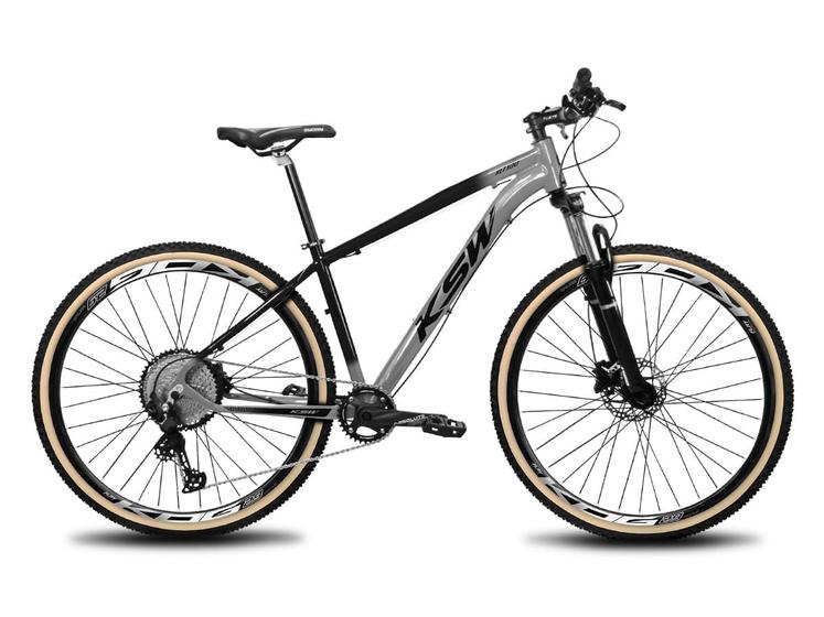 Imagem de Bicicleta Aro 29 MTB KSW XLT 12 Velocidades Freios Mecanico