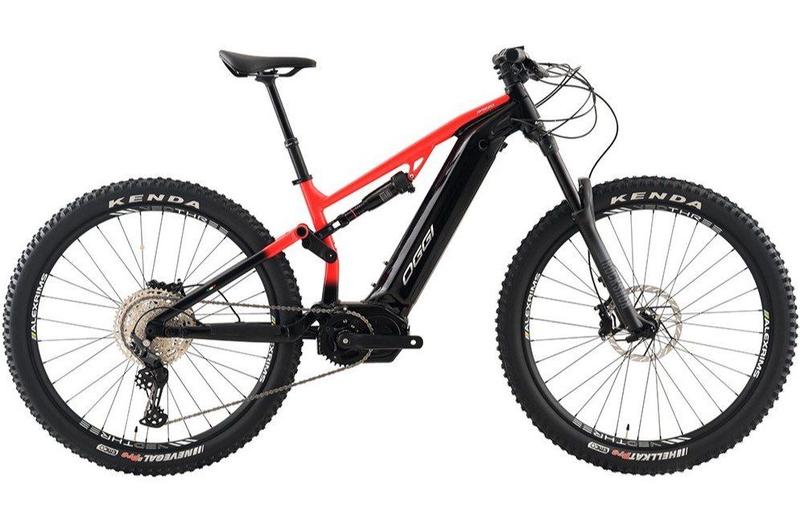 Imagem de Bicicleta Aro 29 Oggi Eletrica Razzo Full Suspension - Preta Vermelha