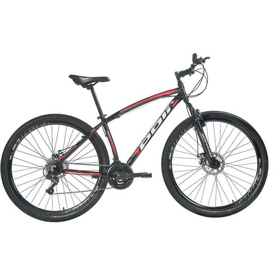 Imagem de Bicicleta Aro 29 Poli MTB Alumínio Freio a Disco Quadro 17" Câmbio Shimano 21 velocidades