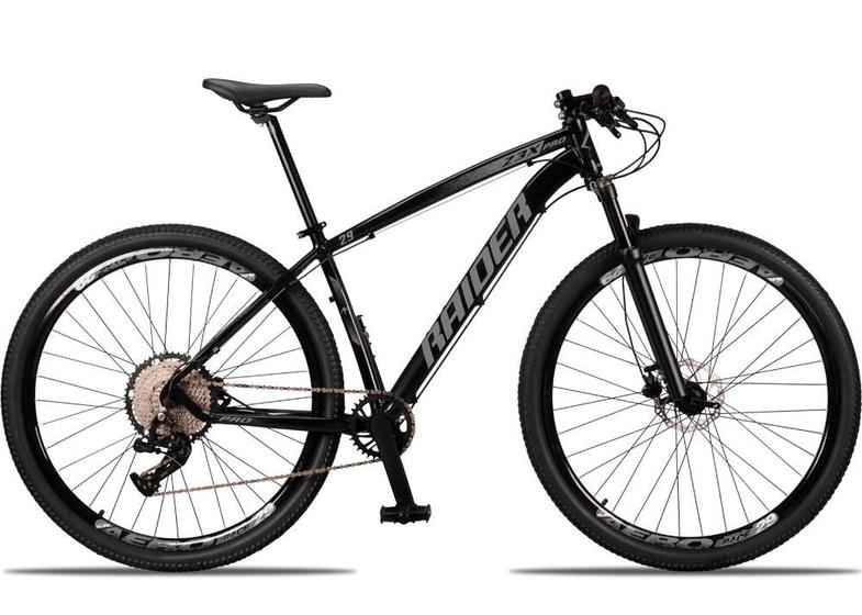 Imagem de Bicicleta Aro 29 Raider Z3X Pro 12V Freio Hidráulico Suspensão com Trava Bike MTB Alumínio