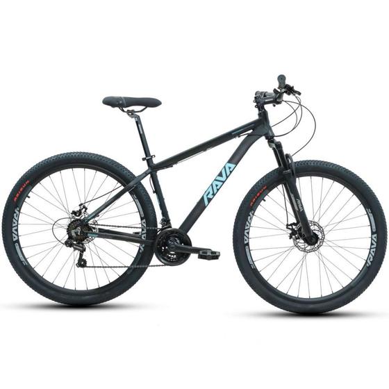 Bicicleta Rava Pressure Disc H T17 Aro 29 Susp. Dianteira 21 Marchas - Azul/preto