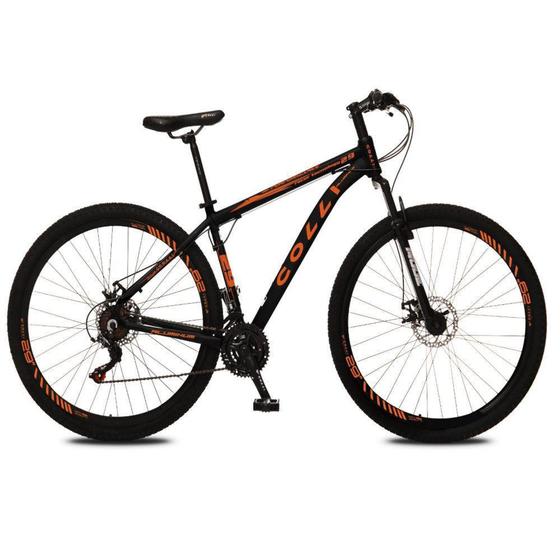 Bicicleta Colli Bike 531 Aro 29 Susp. Dianteira 21 Marchas - Laranja/preto