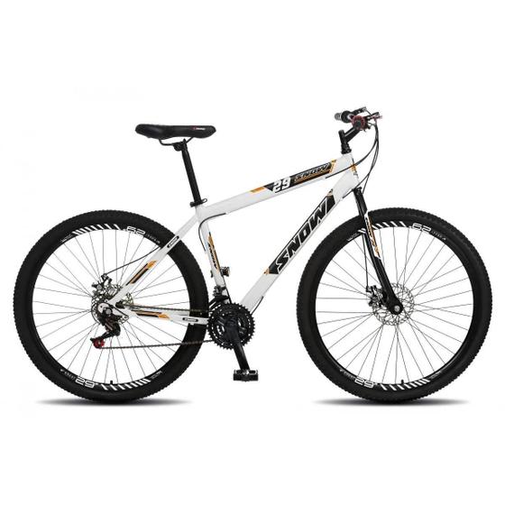 Imagem de Bicicleta Aro 29 Snow 21v Quadro 17 Branco Colli