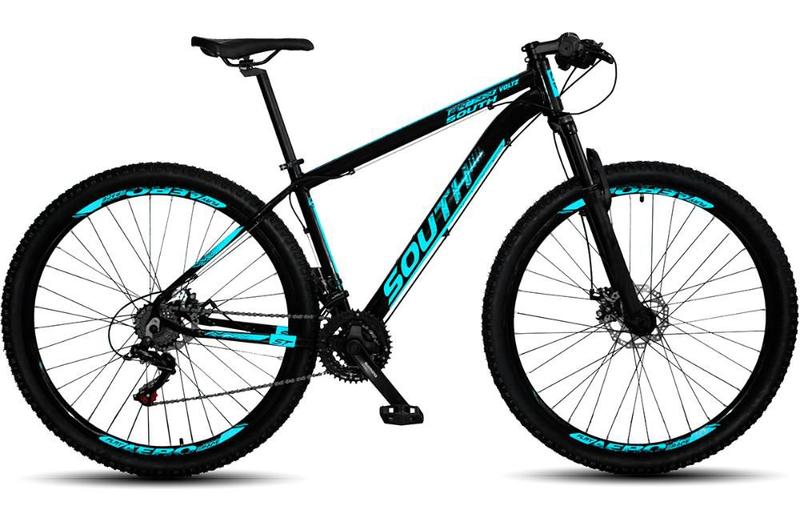 Bicicleta Aro 29 South Voltz Grupo Shimano 21 V Freio a Disco Bike Mtb Alumínio Menor preço em Bicicleta Aro 29 South Voltz Grupo Shimano 21 V Freio a Disco Bike Mtb Alumínio