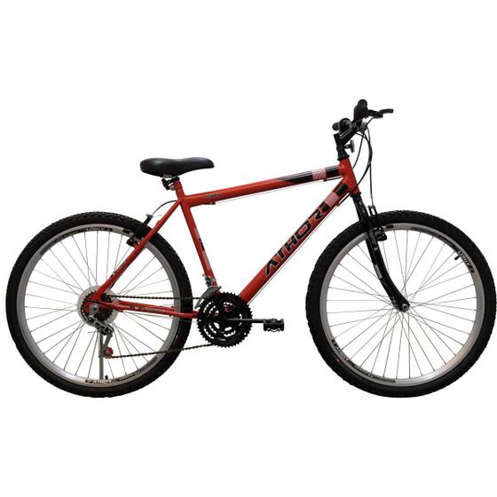Bicicleta Athor Bike Legacy Aro 26 Rígida 18 Marchas - Vermelho