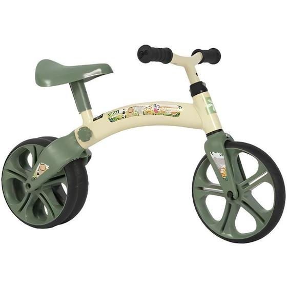 Bicicleta Verden Balance Safari Aro 10 Rígida 1 Marcha - Bege/verde