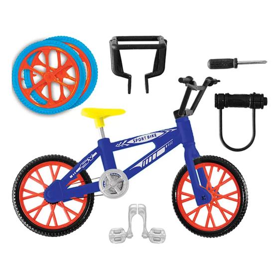 Imagem de Bicicleta Bike de Dedo Brinquedo Manual Radical Esporte Coleção Skate de Dedo