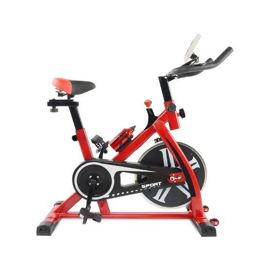 Bicicleta Bike Ergométrica Spinning ate 150kg Mecânica Vermelha NSP18 GTA Tech Menor preço em Bicicleta Bike Ergométrica Spinning ate 150kg Mecânica Vermelha NSP18 GTA Tech