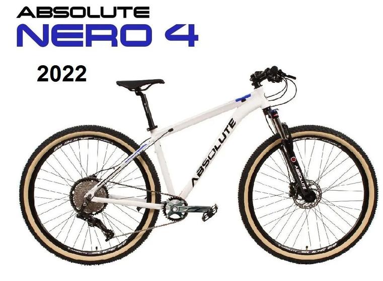 Bicicleta Bike Mtb aro 29 Absolute Nero 4 12v Freios Hidráulicos Suspensão Trava Menor preço em Bicicleta Bike Mtb aro 29 Absolute Nero 4 12v Freios Hidráulicos Suspensão Trava
