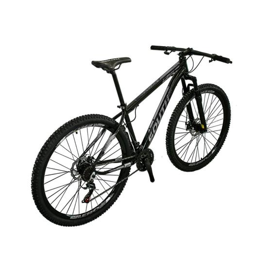 Imagem de Bicicleta Bike Mtb Aro 29 South Storm 21 Marchas Preto e Cinza