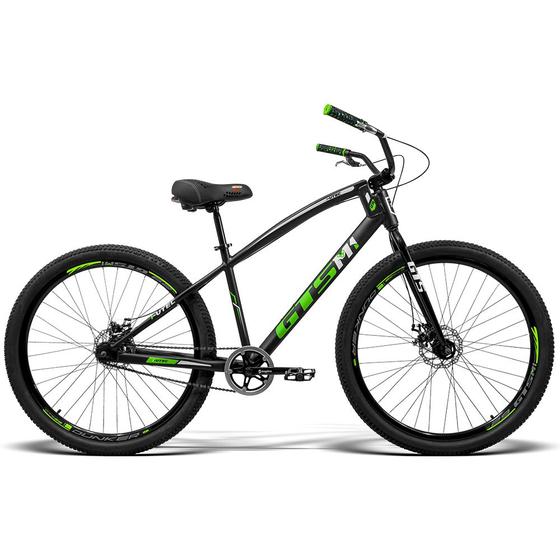 Bicicleta Gts M1 I-vtec T20 Aro 29 Susp. Dianteira 27 Marchas - Preto/verde