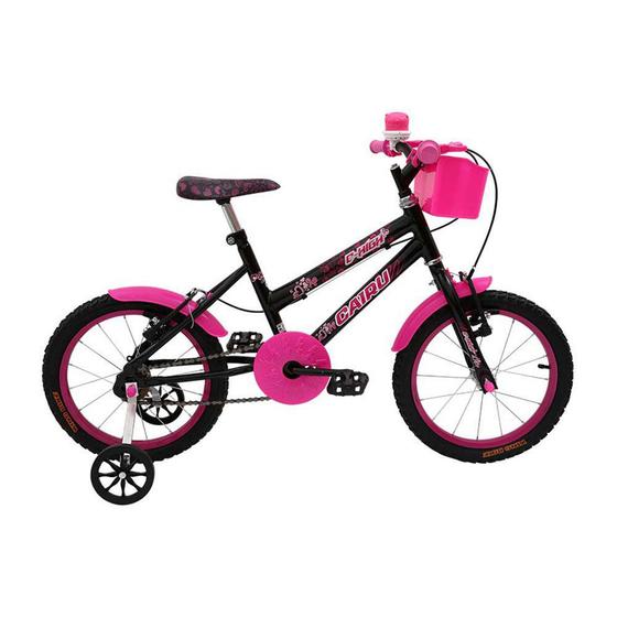 Imagem de Bicicleta Cairu Aro 16 com Cesta Feminina C-High