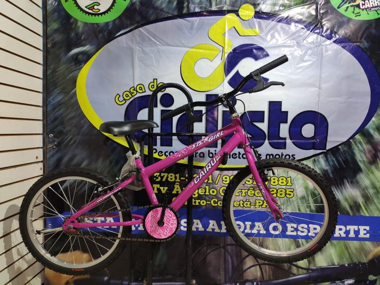 Bicicleta Cairu Star Girl Aro 20 Rígida 1 Marcha - Roxo