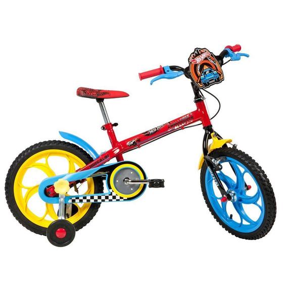 Bicicleta Caloi Hot Wheels Aro 16 450068.19008 - Bicicleta - Magazine Luiza