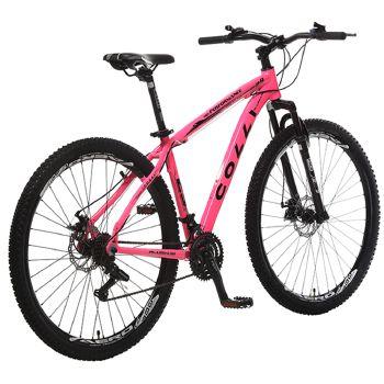 Imagem de Bicicleta Colli Aluminio ARO 29 Freio a Disco Shimano 21 Marchas - 531.19 Rosa