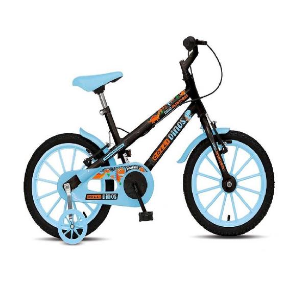 Imagem de Bicicleta Colli Aro 16 Dinos Preto/azul