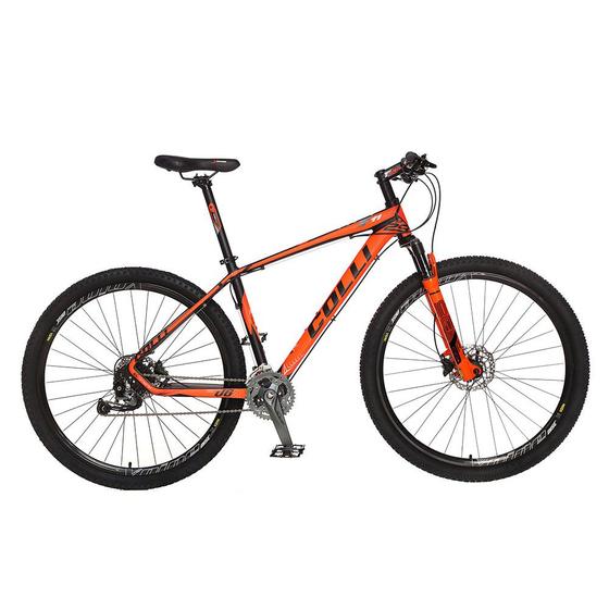 Bicicleta Colli Bike F11 Aro 29 Susp. Dianteira 27 Marchas - Laranja