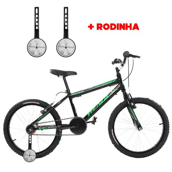 Imagem de Bicicleta Com Rodinha Infantil Aro 20 Masculina Wendy Vbrake