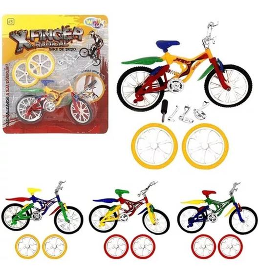 Imagem de Bicicleta De Dedo X-Finger Radical Com Acessorios Colors Na Cartela - Wellkids