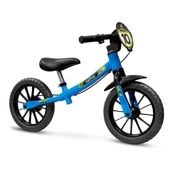 Bicicleta Nathor Balance Aro 12 Rígida 1 Marcha - Azul
