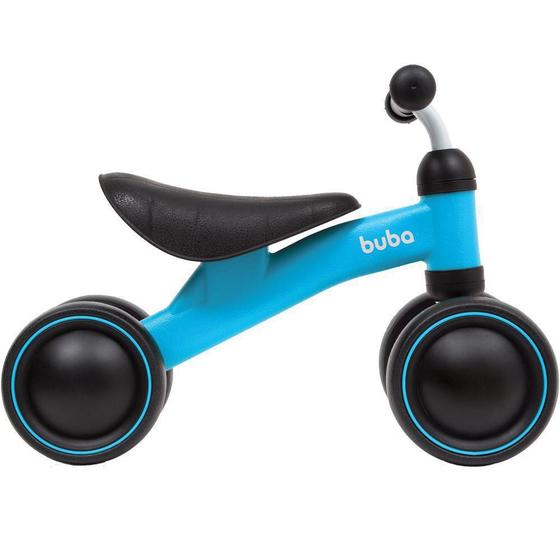 Imagem de Bicicleta De Equilíbrio Buba 4 Rodas Para Bebê Azul