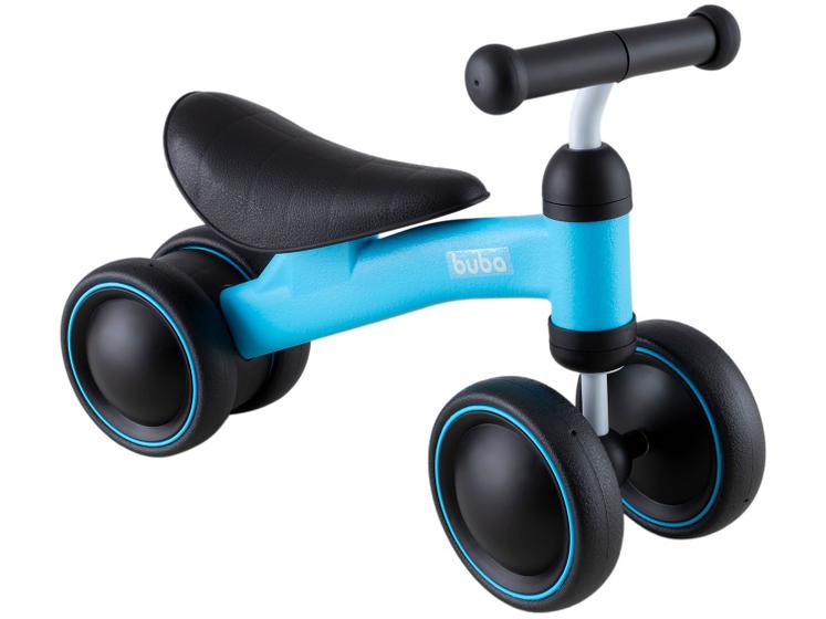 Bicicleta de Equilíbrio Infantil Buba 4 Rodas Azul Menor preço em Bicicleta de Equilíbrio Infantil Buba 4 Rodas Azul