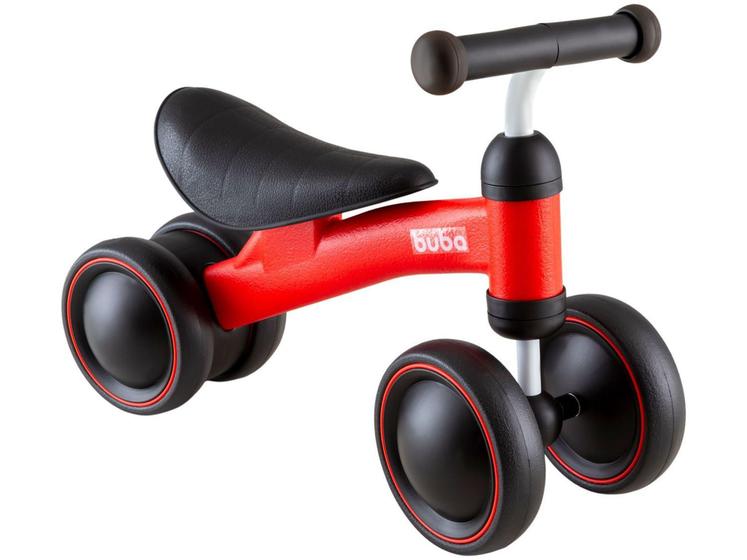 Imagem de Bicicleta de Equilíbrio Infantil Buba 4 Rodas Vermelho