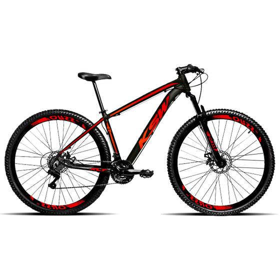 Imagem de Bicicleta de Marcha Aro 29 Ksw Xlt 21 Vel. Rosa Mcz5