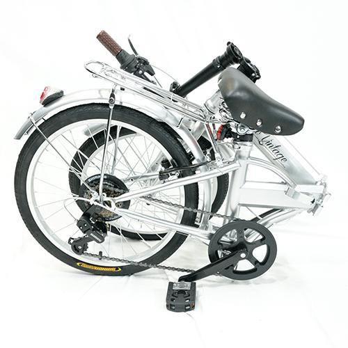 Bicicleta Dobrável Fenix Silver Marcha Shimano 6 Velocidades Menor preço em Bicicleta Dobrável Fenix Silver Marcha Shimano 6 Velocidades