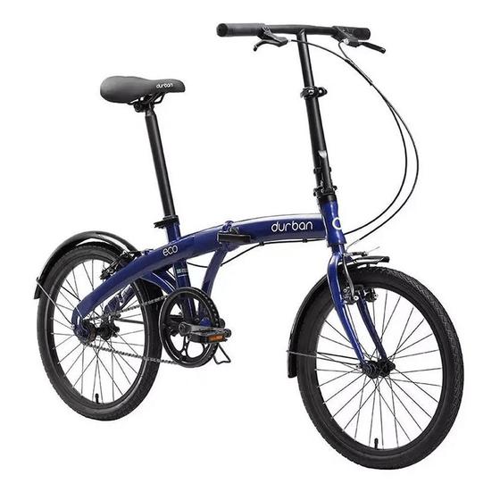 Bicicleta Dobrável Plegable Durban Eco Aro 20 1V Freios V-brakes Câmbio Sunrace M2T Menor preço em Bicicleta Dobrável Plegable Durban Eco Aro 20 1V Freios V-brakes Câmbio Sunrace M2T