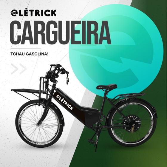 Bicicleta elétrica cargueira preta (receba montada pronta pra uso) é boa?