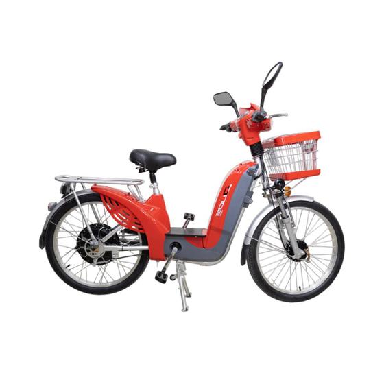 Bicicleta Elétrica Duos E-Maxx Vermelha Completa 2024 Menor preço em Bicicleta Elétrica Duos E-Maxx Vermelha Completa 2024