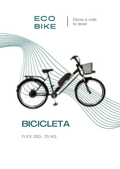 Imagem de Bicicleta Elétrica Duos Flex 350 Ecobike