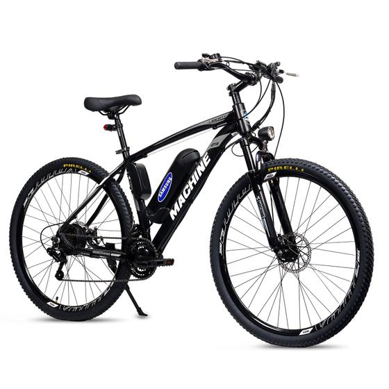 Bicicleta Elétrica Liberty Lithium 350W 36V Preto/Prata Menor preço em Bicicleta Elétrica Liberty Lithium 350W 36V Preto/Prata