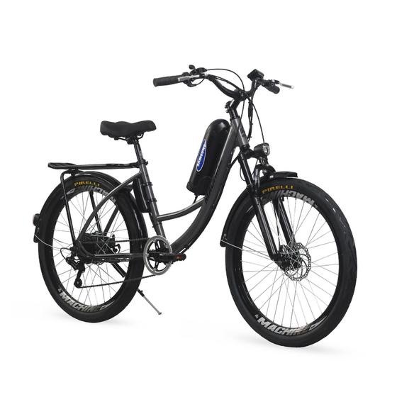 Bicicleta Elétrica Machine New Urban+ 350W Menor preço em Bicicleta Elétrica Machine New Urban+ 350W