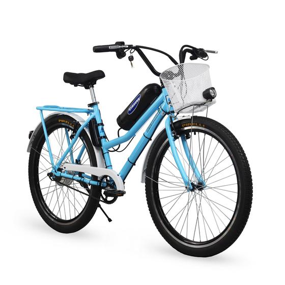 Imagem de Bicicleta Elétrica Machine Retrô 350W