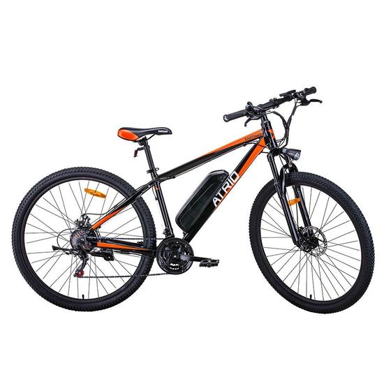 Bicicleta Elétrica Santiago Aro 29 Quadro 17 350W 10Ah Freio a Disco 21V Shimano Atrio - BI209M Menor preço em Bicicleta Elétrica Santiago Aro 29 Quadro 17 350W 10Ah Freio a Disco 21V Shimano Atrio - BI209M
