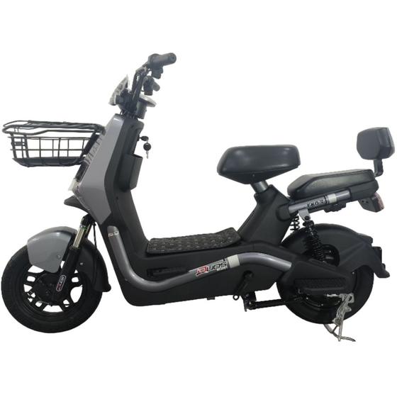 Imagem de Bicicleta Elétrica Scooter 600W Eko-7 Duos Cinza