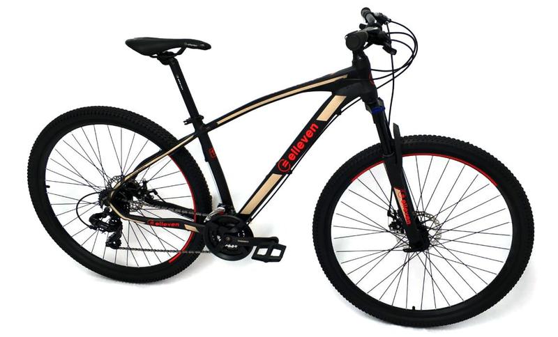 Bicicleta Elleven Rocker II Aro 29 Tam 17 Preto/Cinza/Vermelho Kit Shimano 24V trava no ombro . ano 2021 Menor preço em Bicicleta Elleven Rocker II Aro 29 Tam 17 Preto/Cinza/Vermelho Kit Shimano 24V trava no ombro . ano 2021