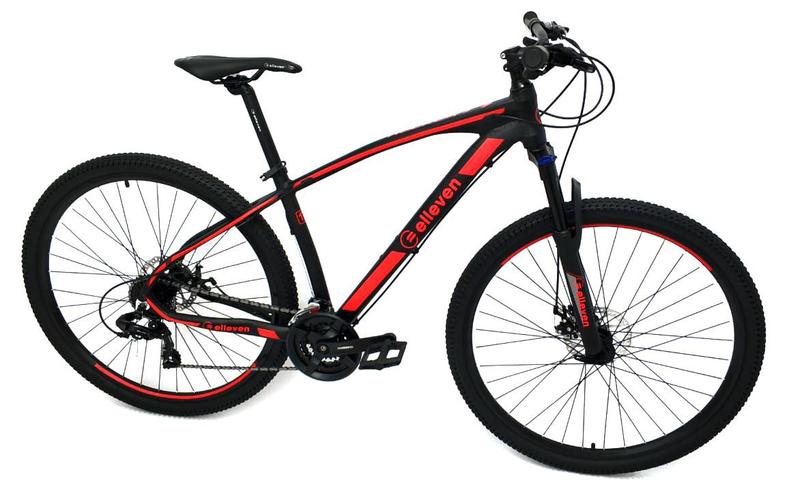 Bicicleta Elleven Rocker II Aro 29 Tam 17 Preto/Vermelho Kit Shimano 24V trava no ombro . ano 2021 Menor preço em Bicicleta Elleven Rocker II Aro 29 Tam 17 Preto/Vermelho Kit Shimano 24V trava no ombro . ano 2021
