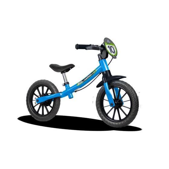 Imagem de Bicicleta Equilíbrio Balance Sem Pedal Aro 12 Azul Nathor