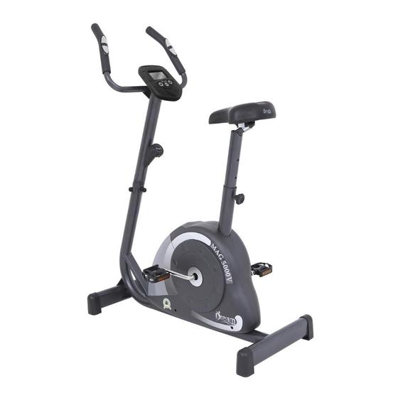 Bicicleta Ergométrica Dream Fitness Mag 5000v 0863 Vertical Magnética Com Display Eletrônico